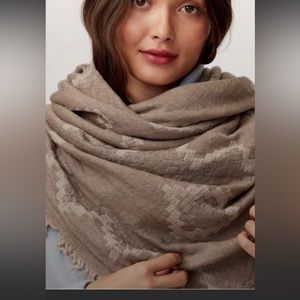 Aditya Wilfred blanket scarf